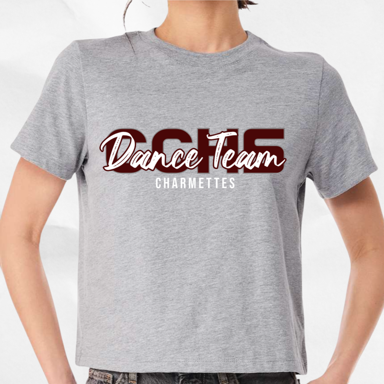 Charmettes Athletic T-Shirt - Glitter Logo