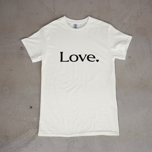 Love T- Shirt - Premium Ringspun Cotton Unisex Crewneck T-Shirt - Aurora & Co.