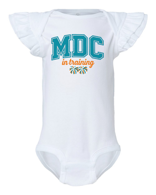 MDC in Training Flutter Sleeve Bodysuit