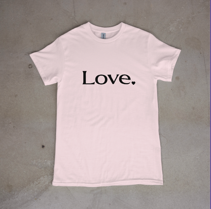 Love T- Shirt -  Premium Ringspun Cotton Unisex Crewneck T-Shirt - Aurora & Co.